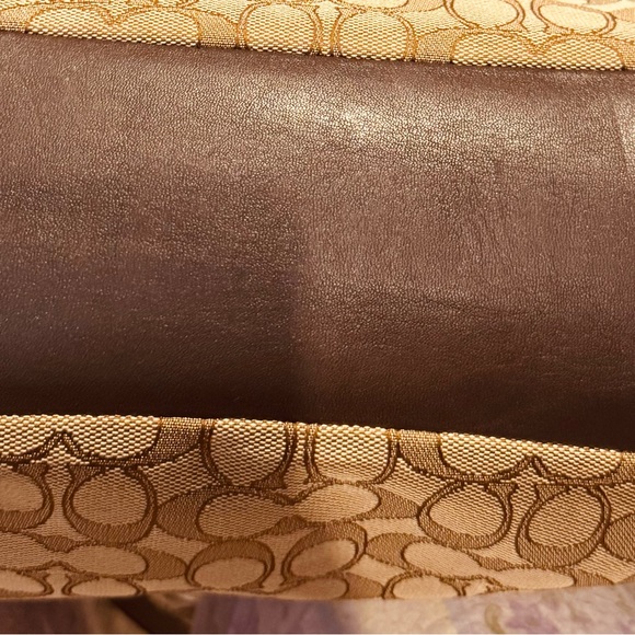 Coach Tan and Brown Shoulder Bag - Picture 7 of 7